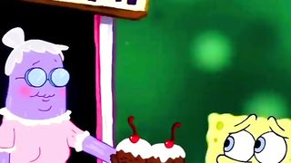 Spongebob Be careful, for the Evil Grandma Demon !!!