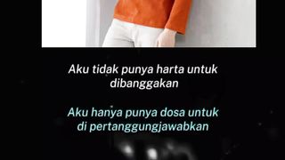Hanya dosa yang harus kupertanggung jawab