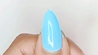 Yellow flower nail art design