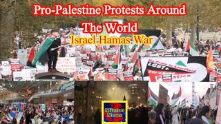 Israel Hamas war Thousands take part in Pro-Palestine protest calling for cease fire