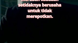 Hasil usaha sendiri itu lebih baik