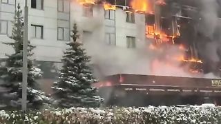 ГОЛЯМ ПОЖАР В ТАТАРСТАН