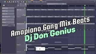 Amapiano Gang Mix Beats By Dj Don Genius  #shorts