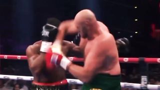 Le coup de coude de Tyson Fury