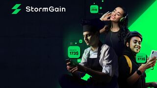 StormGain: How to deposit with cryptocurrencies