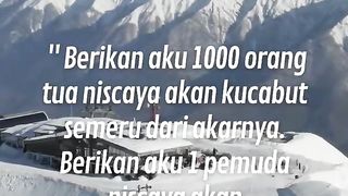 Kata bijak Soekarno tentang pemuda