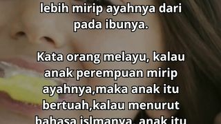 Anak perempuan mirip dengan ayah itu barokah,