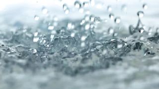 Rain slow motion