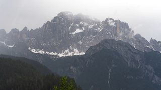 Stormy Atmosphere at Marmolada: Timelapse of Approaching Clouds