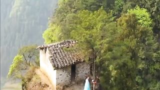 Акведуки на скалах Китая