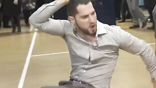 Incredible dabke dancer