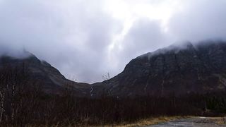 Autumn in the Arctic Circle in Norway. An afternoon in Troms og Finnmark in 30 seconds