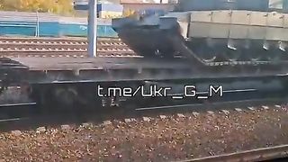 Ukraine Russia War | Russian Armed Forces En Route to SMO Zone with T-80BVM Tanks | RCF