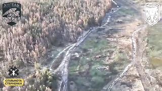 Ukraine Russia War | Adam Tactical Shows 2 Hits of FPV Drones on Moving Russian MT-LB | RCF