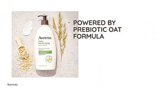 Aveeno Daily Moisturizing Body Lotion with Soothing Prebiotic Oat Gentle