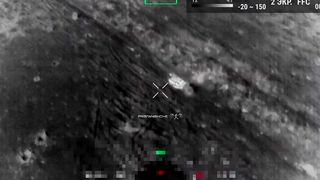 Airborne Forces ATGM Crew Engages Armed Forces ARV at Night in Zaporozhye Direction | 76th  | RCF