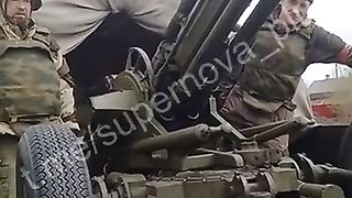 Ukrainian Perspective: Russian Soldiers Fire 2B9 Vasilek Automatic Mortar | Explosions Near | RCF