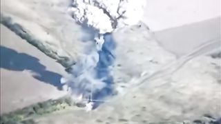 Ukrainian Perspective: Ukrainian FPV Drone Strikes Russian Ammunition Depot | RCF