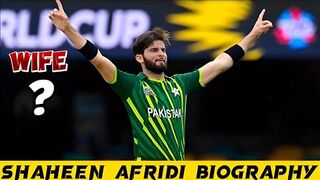 Shaheen Afridi Biography  Age height weight  wife name biography cricket shaheen afridi