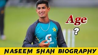 Naseem Shah Biography -- Pak Cricketer Naseem shah Age height weight and net worth