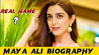 Maya Ali  Biography  birth place age weight height Education drama Film and real name information