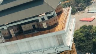FPV footage sabilulungan building in bandung west java