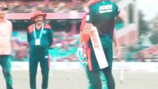Virat kohli with his teacher