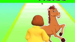 Girl Run 3d #youtubeshorts #motopatlu #shorts 2