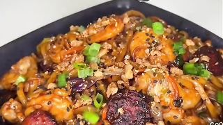 Mardi Gras Udon Noodles