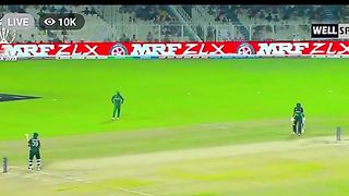 Good batting by Pakistani batters