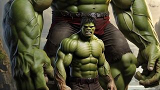 The Avengers Characters with AI