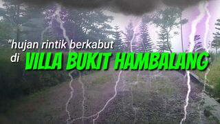 Hujan rintik berkabut