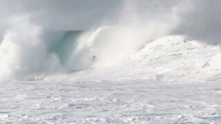 Surfer Wave Ocean Sea Breakwater Shorebreak