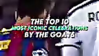 Ronaldo and Messi’s top 10 most iconic celebrations..????