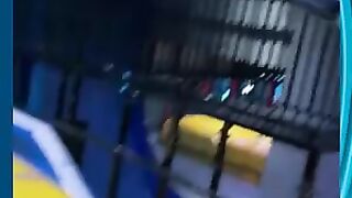 How the guy at the end just casually jump in to find her