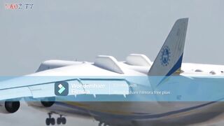 LIHATLAH BAGAIMANA PESAWAT TERBESAR DI DUNIA INI MELAKUKAKN TAKE OFF