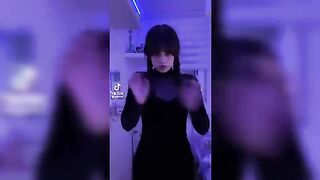 i'll Dance Dance Dance With My Hands Hands Hands | Wednesday Addams Dance #4 || New Dance Challenge