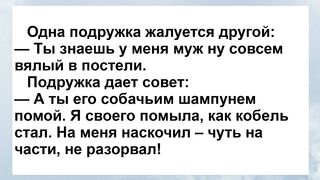 Мой Муж очень Вялый в Постели! Свежие Анекдоты Для Супер Настроения