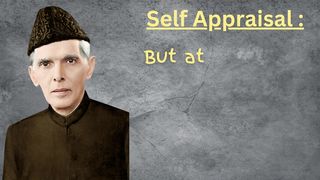 Quote Quaid-e-Azam Muhammad Ali Jinnah about Self-Appraisal, moment imagine for the construction of new state
