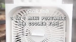 3 in 1 mini portable air cooler fan! chinese home gadgets