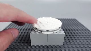 Can a vortex be formed in a sphere with Lego?