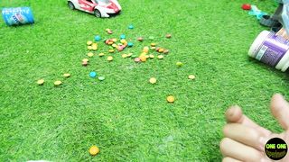 Experimenta Coca cola, Sprite, Fanta, Mentos, Candy, Coche en el inodoro #010