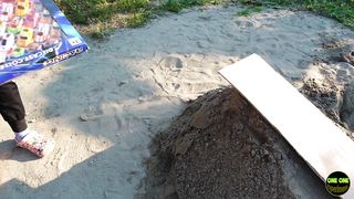Experiment Vs Car Relaxing Whirlpool Video With Everything #123