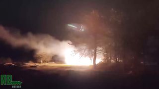 Ukraine Russia War | Russian BM-21 Grad MLRS Strikes UA Positions | RCF