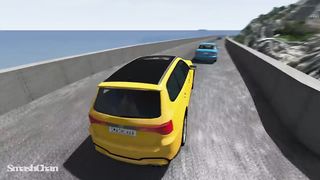 Cliff Drops #22 - BeamNG DRIVE | SmashChan