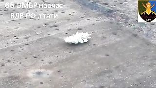 Ukraine Russia War | Russian IFV Hits Mine, Soldiers Ejected | Video Courtesy Ukraine 65th | RCF