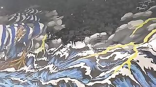 IFK Goteborg vs IF Elfsborg 30.10.2023. ???? Amazing tifo from Goteborg fans #ultras #ultrasworld #GoalGank12 #Superfans