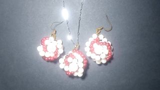 Diy pearl earrings /how to make earrings at home