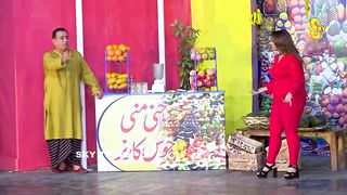Nasir Chinyoti and Sajan Abbas _ Mahnoor _ Agha Majid _ New Stage Drama 2022 _ Chor Bazaar _ Comedy.