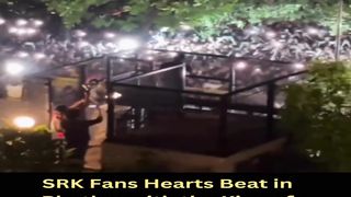 SRK Fans Hearts Beat in Rhythm with the King of Bollywood #srk #jioworldplaza #short #youtubeshort #shorts #trending #viral #shortvideo